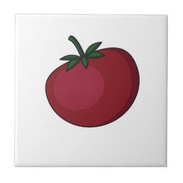 Niedliches Gemüsemuster Fliese