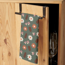 Niedliches, gemütliches Muster mit Blume Pilz & Pi