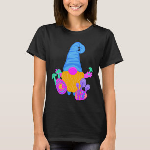 Niedliches Genom mit Pilzeiern und Küken für Este T-Shirt