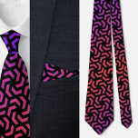 Niedliches geometrisches Muster Necktie Krawatte<br><div class="desc">Farbige Niedlich geometrische Muster-Krawatte.</div>