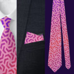 Niedliches geometrisches Muster Necktie Krawatte<br><div class="desc">Farbige Niedlich geometrische Muster-Krawatte.</div>