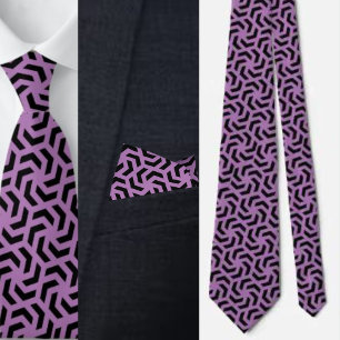 Niedliches geometrisches Muster Necktie Krawatte