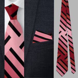 Niedliches geometrisches Muster Necktie Krawatte