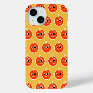 Niedliches, gepixeltes Orangenkissen Case-Mate iPhone Hülle