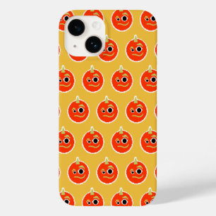 Niedliches, gepixeltes Orangenkissen Case-Mate iPhone 14 Hülle