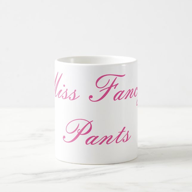 Niedliches Geschenk Fräulein-Fancy Pants Mug Tasse (Mittel)