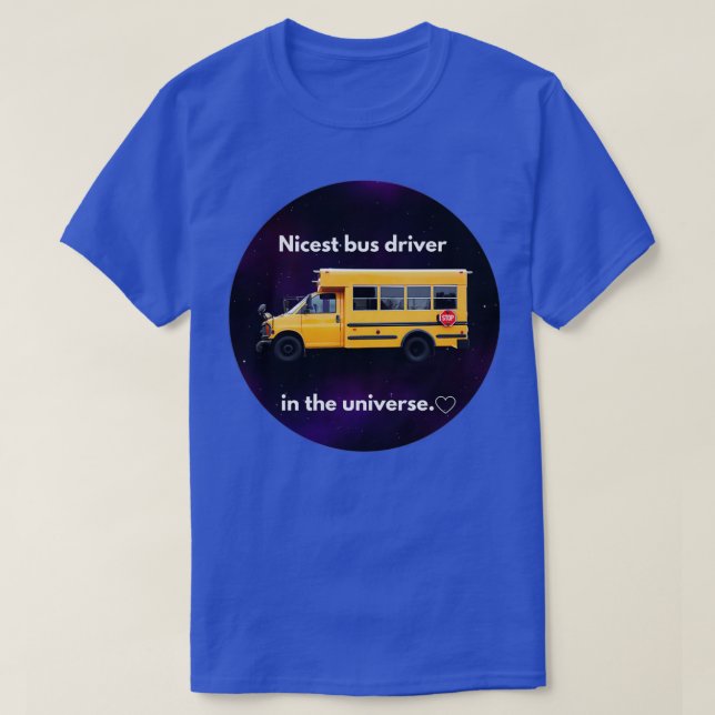 Niedliches Geschenk für Busfahrer T-Shirt (Design vorne)