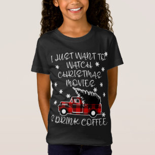 Niedliches Geschenk für den Kaffee Lover Weihnacht T-Shirt