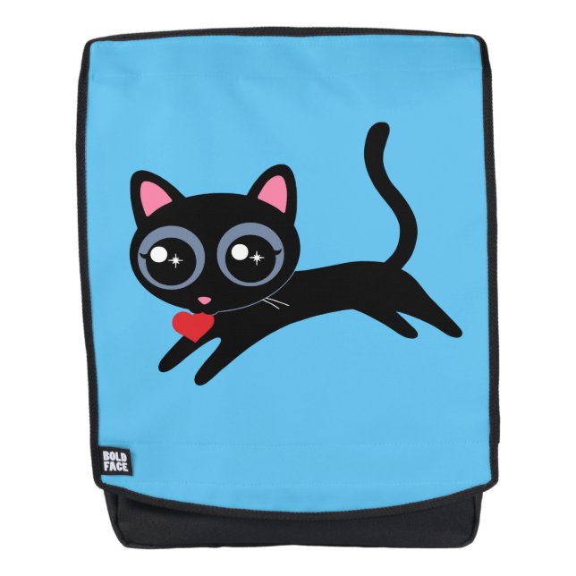Niedliches Geschenk für Mädchen aus der Katze Rucksack (Vorderseite)