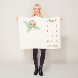 Niedliches Geschlechts-neutraler Fleecedecke