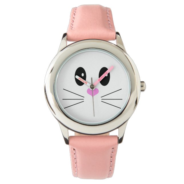 Niedliches Gesicht Armbanduhr (Vorderseite)