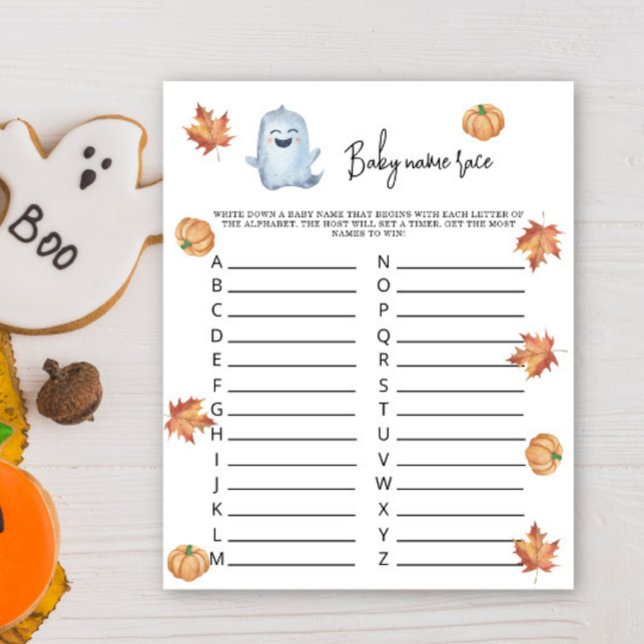 Niedliches Gespenst - Kindernamensspiel (Von Creator hochgeladen)