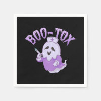 Niedliches Gespenst mit Botox-Injektion Funny Spoo