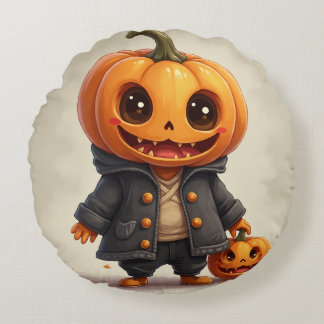 Niedliches Gespensterkissen Rundes Kissen