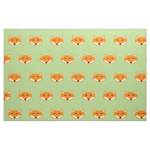 Niedliches Gewebe   des roten Fuchses Gewebe mit Stoff