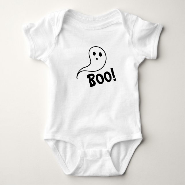 Niedliches Ghost Baby Strampler (Vorderseite)