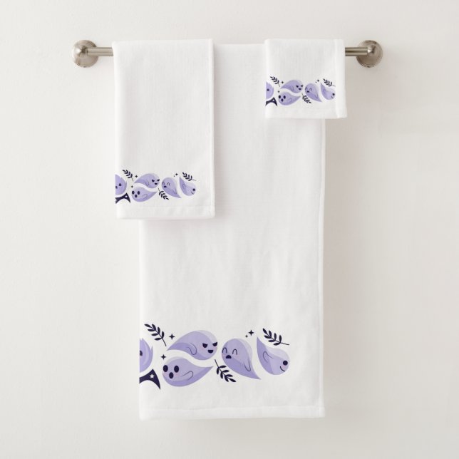 Niedliches Ghost-Badehandtuch-Set Badhandtuch Set (Insitu)