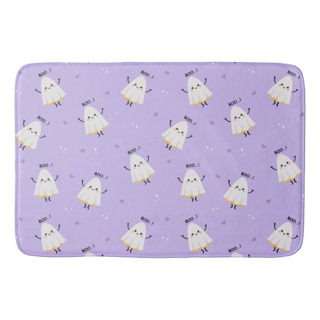 Niedliches Ghost Badematte (Vorderseite)