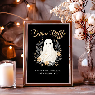 Niedliches Ghost Fall Wineller Raffle Baby Duschze