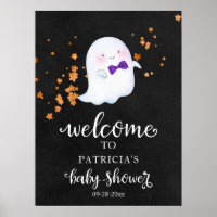 Niedliches Ghost Halloween Baby Dusche Begrüßungsz