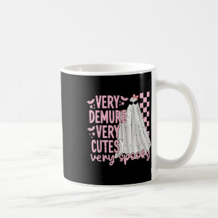 Niedliches Ghost Halloween Sehr unruhig Sehr dünn Kaffeetasse