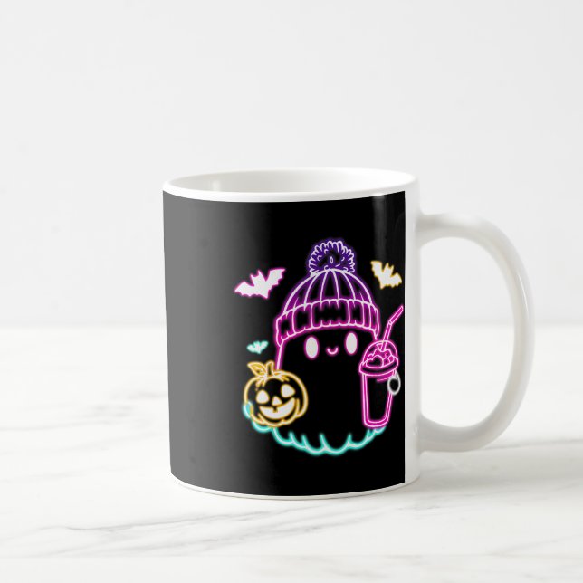 Niedliches Ghost-Kaffeekochen heißes Halloween Kaffeetasse (Rechts)