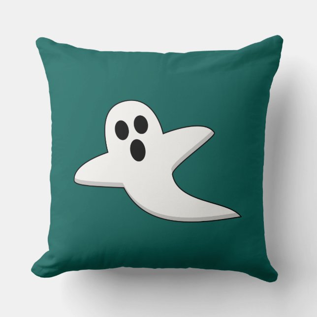 Niedliches Ghost Kissen (Vorderseite)