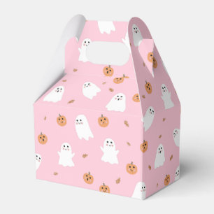 Niedliches Ghost-Pink-Pink-Halloween-Muster Geschenkschachtel