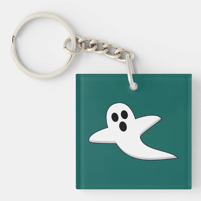Niedliches Ghost Schlüsselanhänger (Vorderseite)