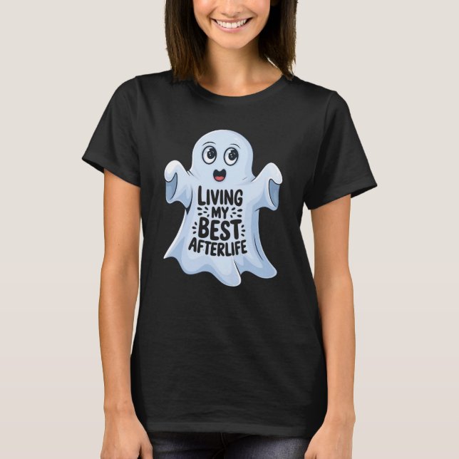 Niedliches Ghost T-Shirt (Vorderseite)