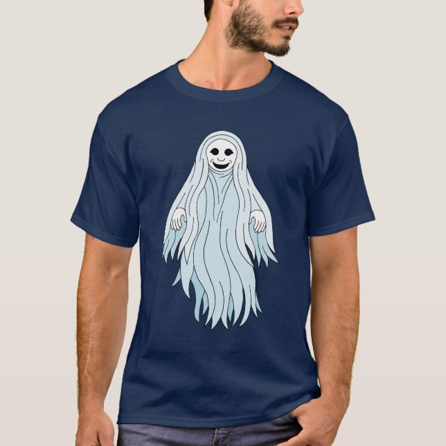 Niedliches Ghost T-Shirt (Vorderseite)