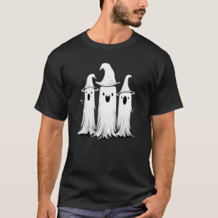 Niedliches Ghost-Trio-Freude, die Herbstzauber auf T-Shirt