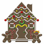 Niedliches Gingerbrett Weihnachtsbildhauerei Cutou Freistehende Fotoskulptur<br><div class="desc">Diese niedliche Lebkuchenbildhauerei macht Ihre Weihnachtsdekoration in diesem Jahr besonders! Suchen Sie nach dem passenden Gingerbread Man,  Gingerbread Girl und Puppy Friends,  um eine niedliche Weihnachtsszene zu kreieren.</div>
