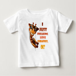 Niedliches Giraffe Baby T-shirt