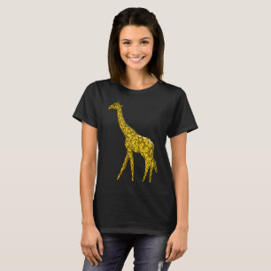 Niedliches Giraffen-T-Shirt für ihr T-Shirt