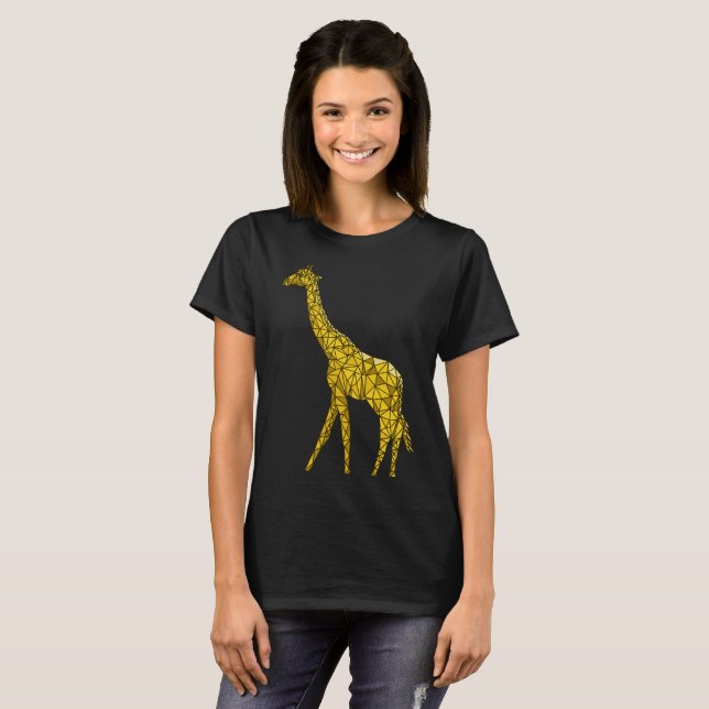 Niedliches Giraffen-T-Shirt für ihr T-Shirt (Vorne ganz)