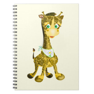 Niedliches GiraffenNotebook Notizblock