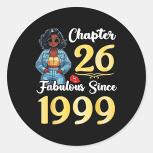 Niedliches Girl Chapter 26 Years Old Fabulous seit Runder Aufkleber