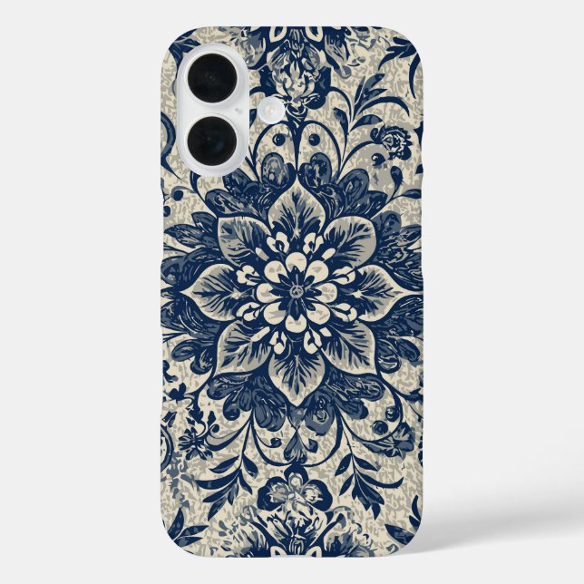 Niedliches Girl Floral Art Nouveau Design Case-Mate iPhone Hülle (Rückseite)
