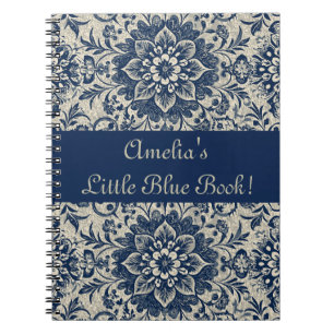 Niedliches Girl Floral Art Nouveau Wallpaper Muste Notizblock