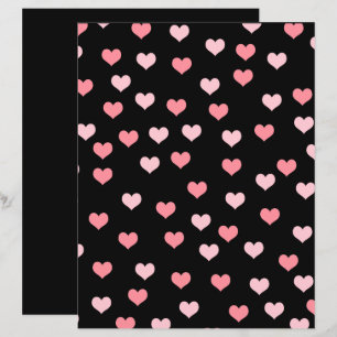 Niedliches Girly Pink Hörmuster - Scrapbook