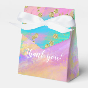 Niedliches Girly Pink Lila Blue Forest Animals Par Geschenkschachtel