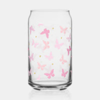 Niedliches Girly Pink-Schmetterlingsmuster