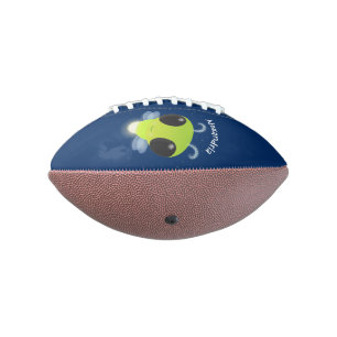 Niedliches Glow Bug Firefrefly Cartoon Illustratio Football