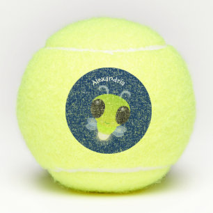 Niedliches Glow Bug Firefrefly Cartoon Illustratio Tennisbälle