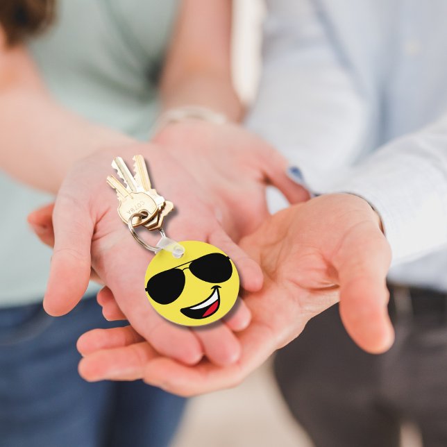 Niedliches Glück, Brille & Aviator, Spaß Schlüsselanhänger (Von Creator hochgeladen)