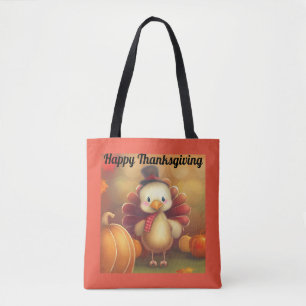 Niedliches Glück Danksagend Türkei Tasche