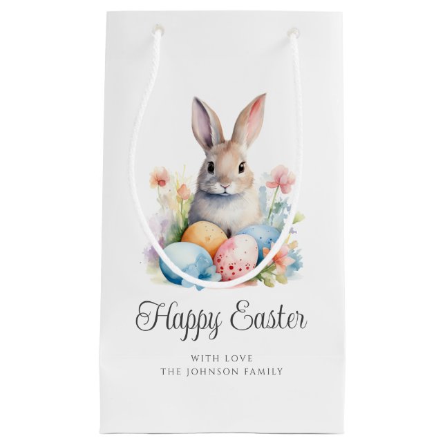Niedliches glückliches Ostern Kleine Geschenktüte (Vorderseite)