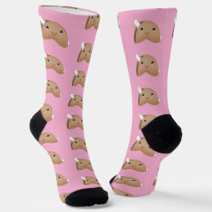 Niedliches Glückskeks Socken