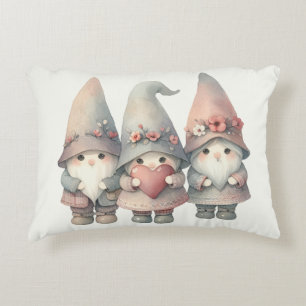 Niedliches Gnome-Akzent Pillow Dekokissen
